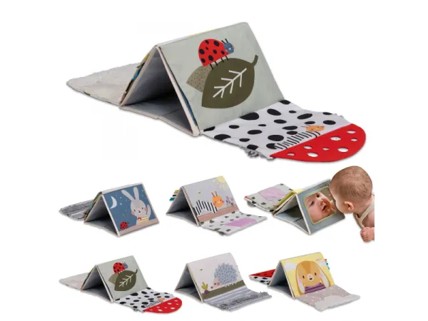 Knižka pre hru na brušku Sensory Book 1