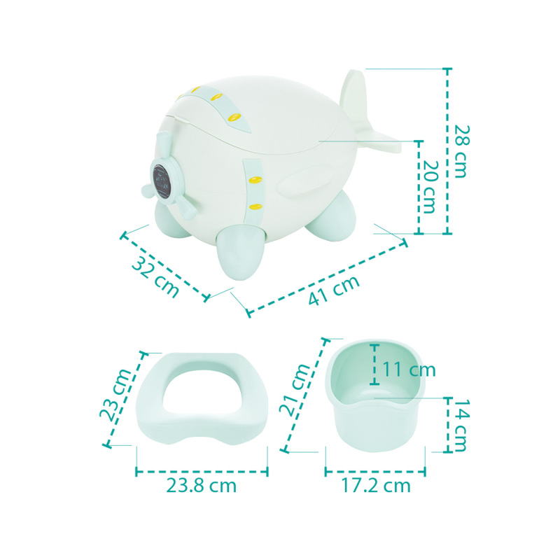 Nočník Plane, Blush Pink 6