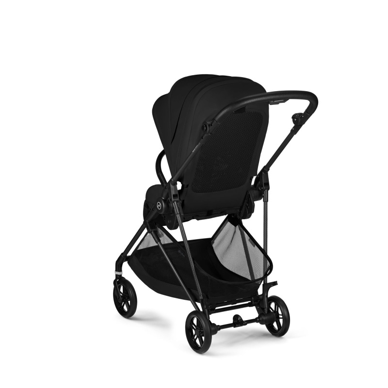 Cybex Melio Carbon 2026 - MAGIC BLACK, ľahká bugina 6