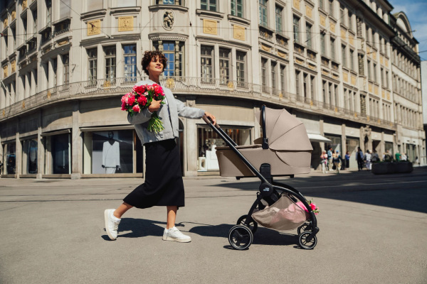 Sada kočíka Rio + hlboká vanička Lux, Soft Taupe 17