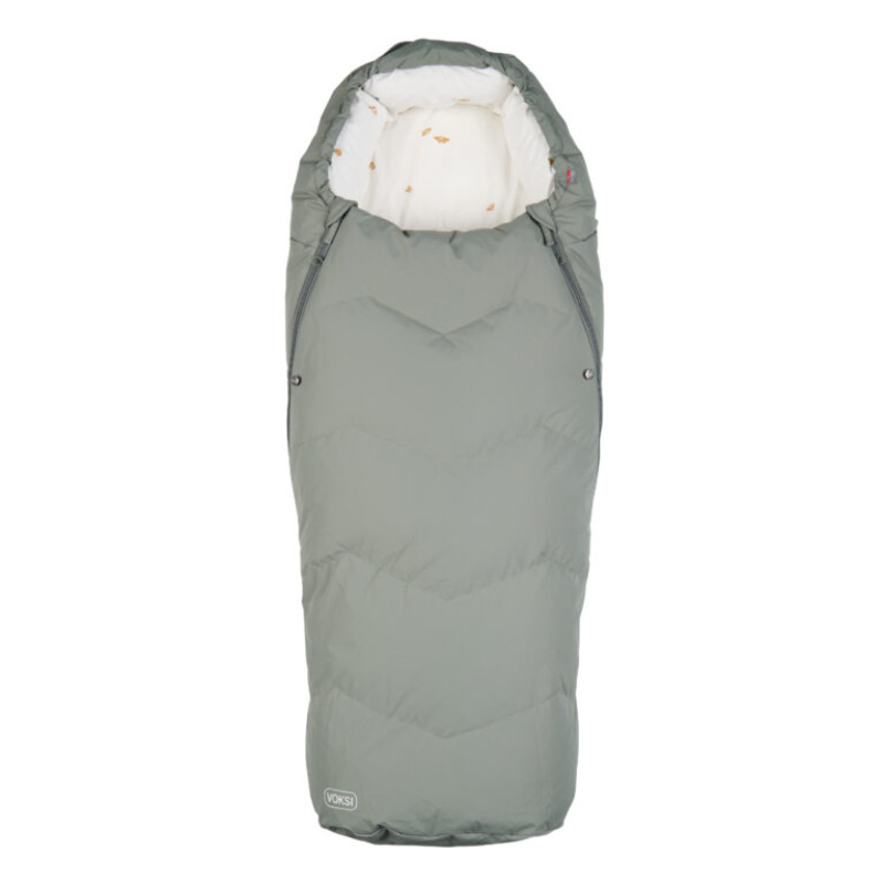 Teplý fusak Voksi Urban s perím a vlnou do kočíka, Green Wings 2