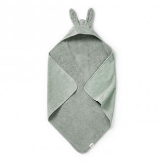 ELODIE DETAILS Osuška s kapucňou Mineral Green Bunny