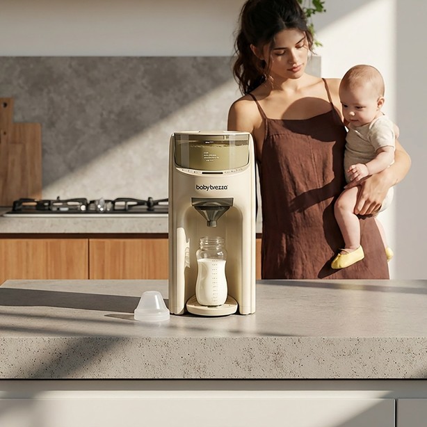 Baby Brezza Formula Pro Advanced pri každodennej príprave dojčenského mlieka