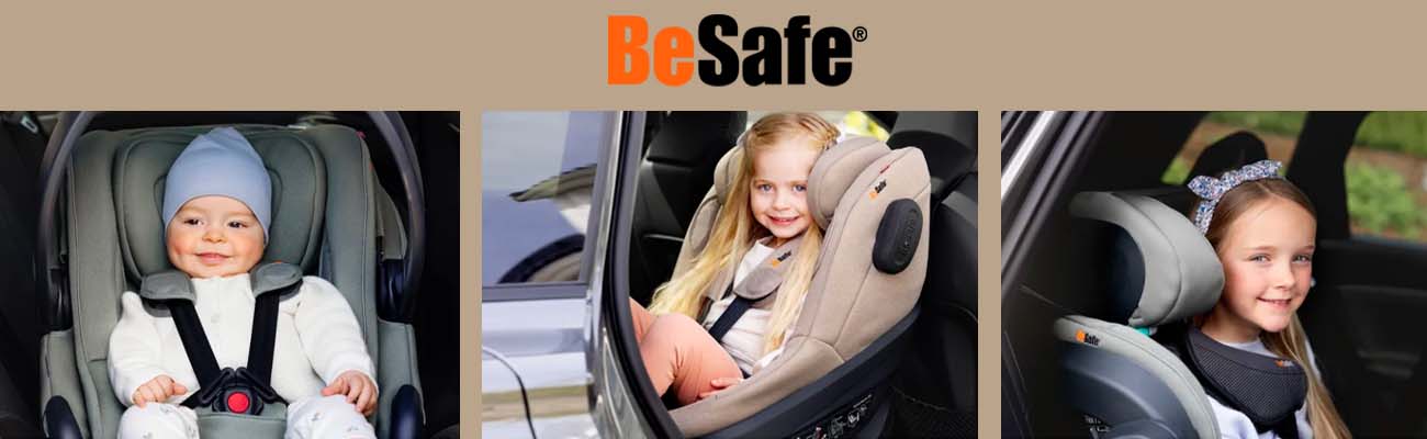 BeSafe  bezpečné cestovanie od narodenia až po väčšie deti