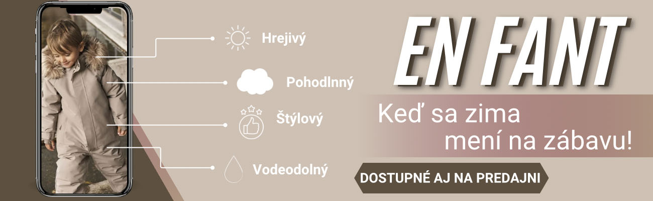 Enfant zimný overal s kožušinou