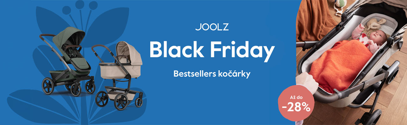 Black Friday s Joolz aj na kamennej predajňi KinderCentrum Žilina