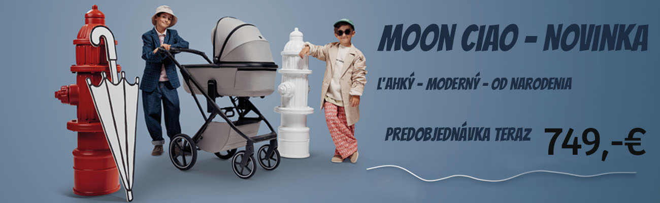 Nový Moon CIAO  Viac priestoru, viac komfortu, viac štýlu.