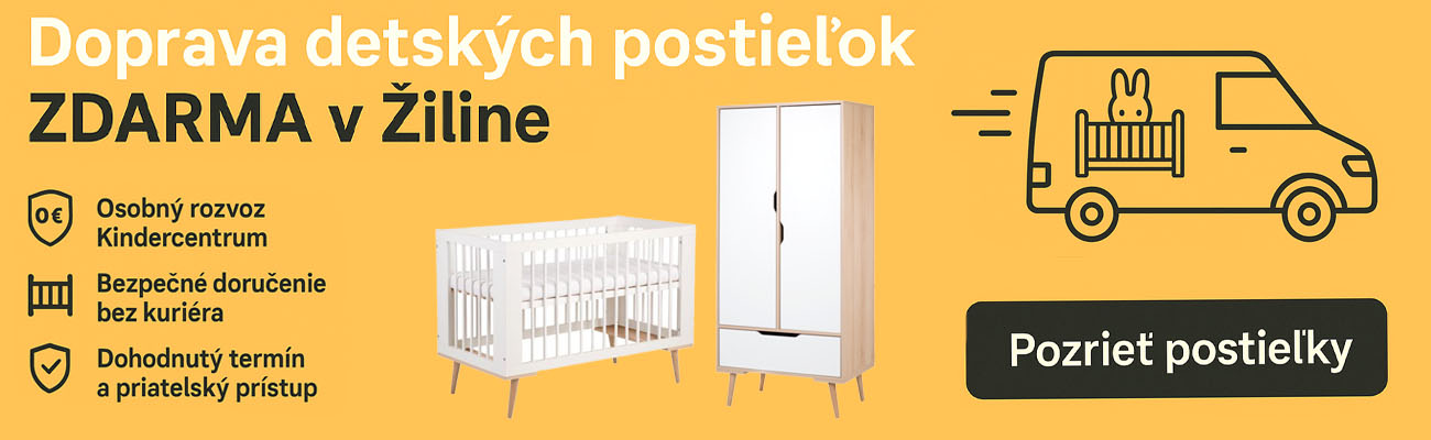 Doprava detského nábytku v Žiline ZADARMO