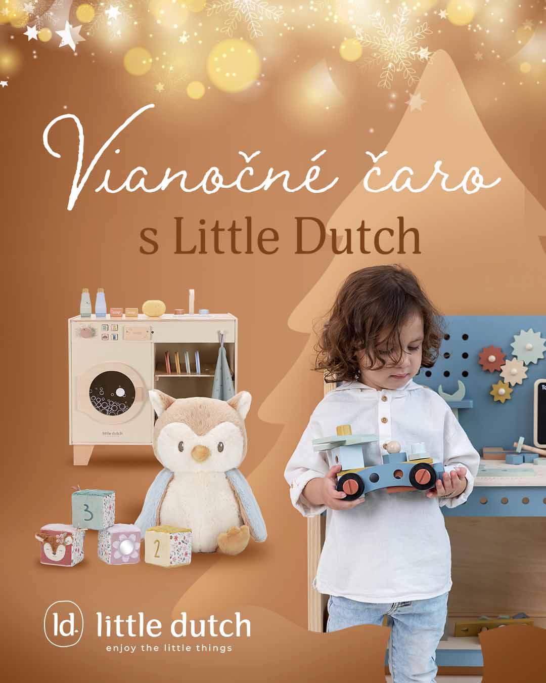 Little Dutch vianočná kolekcia – krásne darčeky pre deti