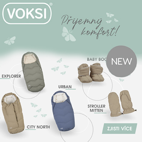 Teplý fusak do kočíka Voksi pre bábätká