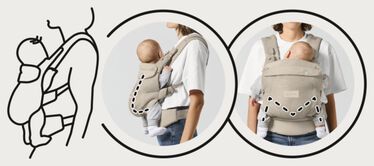 ergonomicky nosič Cybex Amya zdravý posed dieťaťa v nosiči