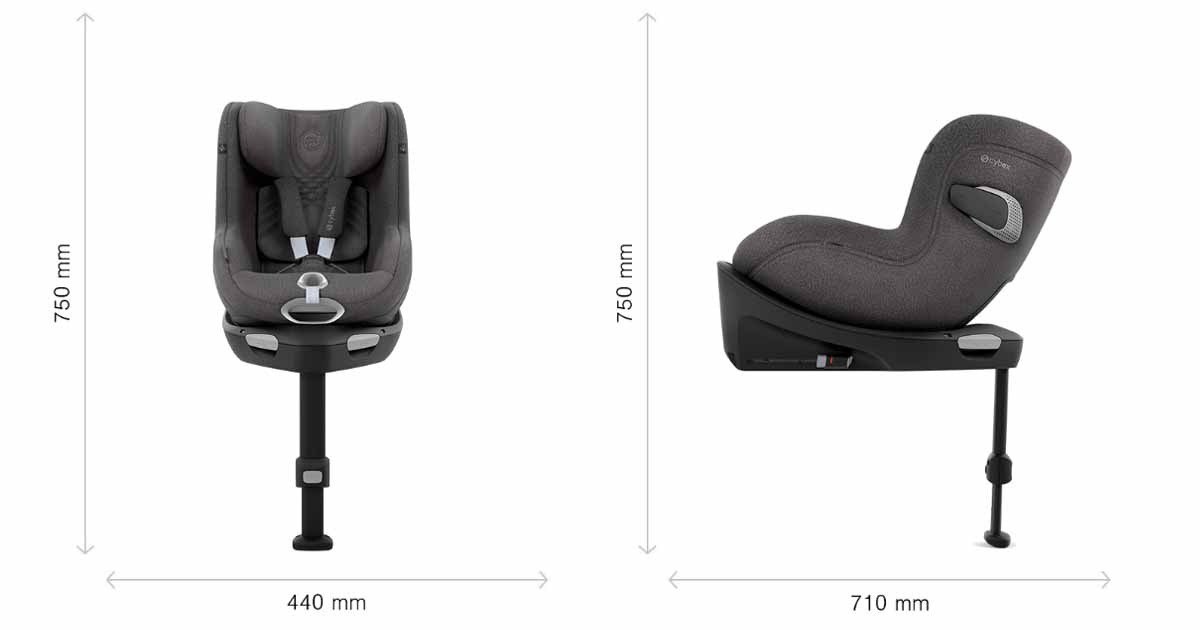 Otočná autosedačka od narodenia Cybex Sirona Ti