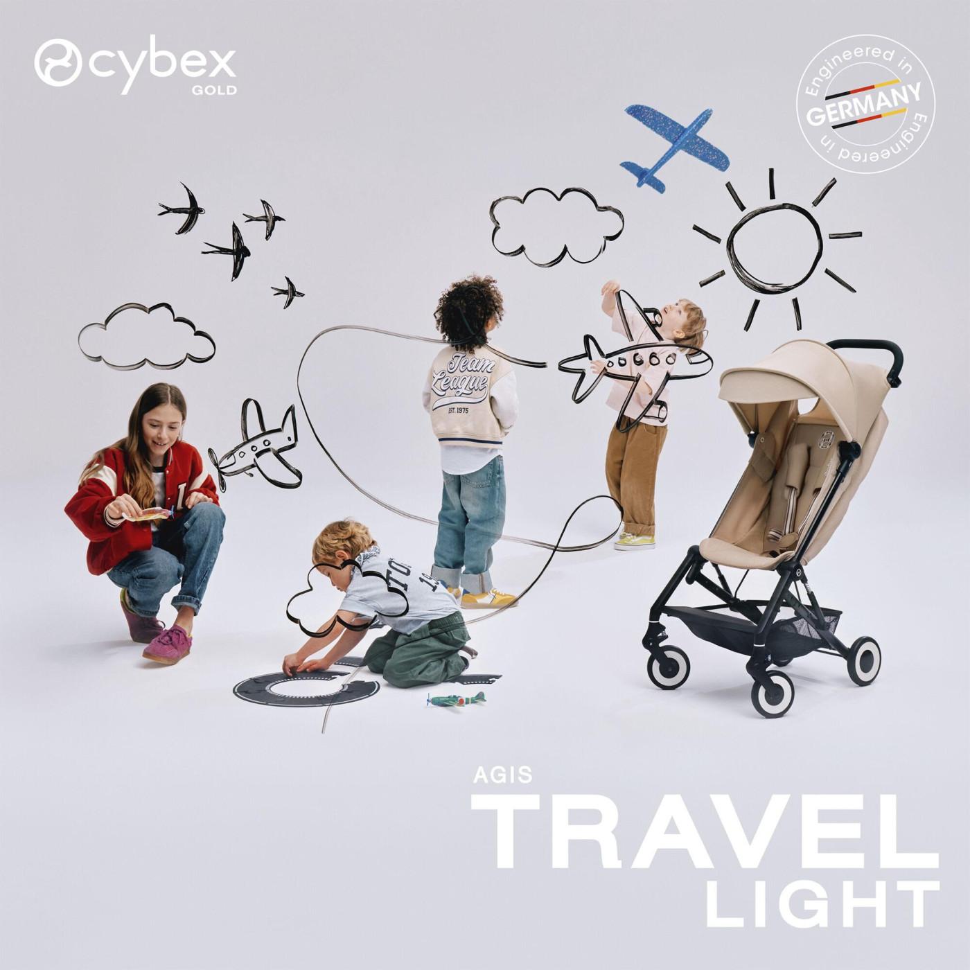 Cybex Agis ľahký športový kočík