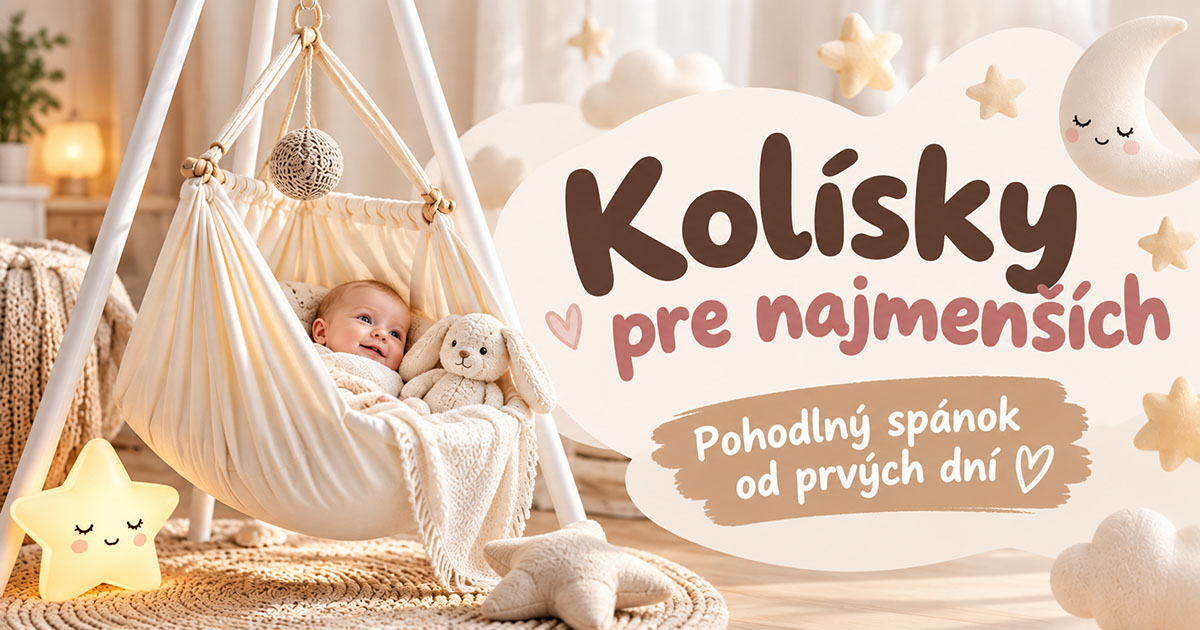 Detská závesná kolíska pre bábätko v útulnej detskej izbe – Kolísky pre najmenších  Kopírovať