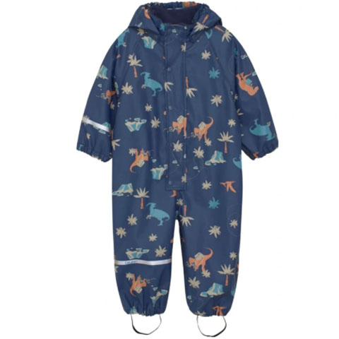 Detský overál do dažďa pre chlapca modrý