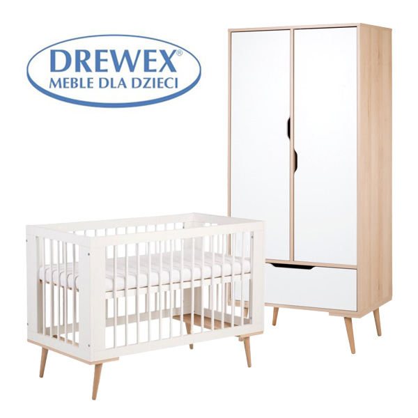 Detské postieľky, skrine a komody Drewex