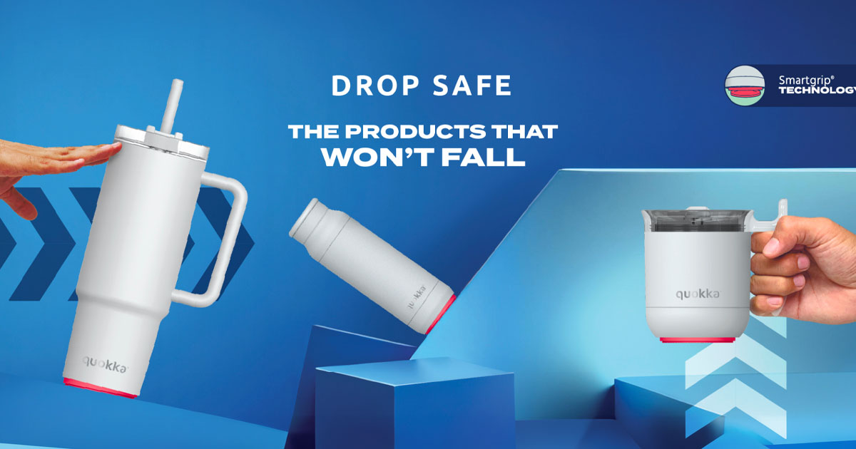 Fľaše a hrnčeky Quokka pre deti do školy