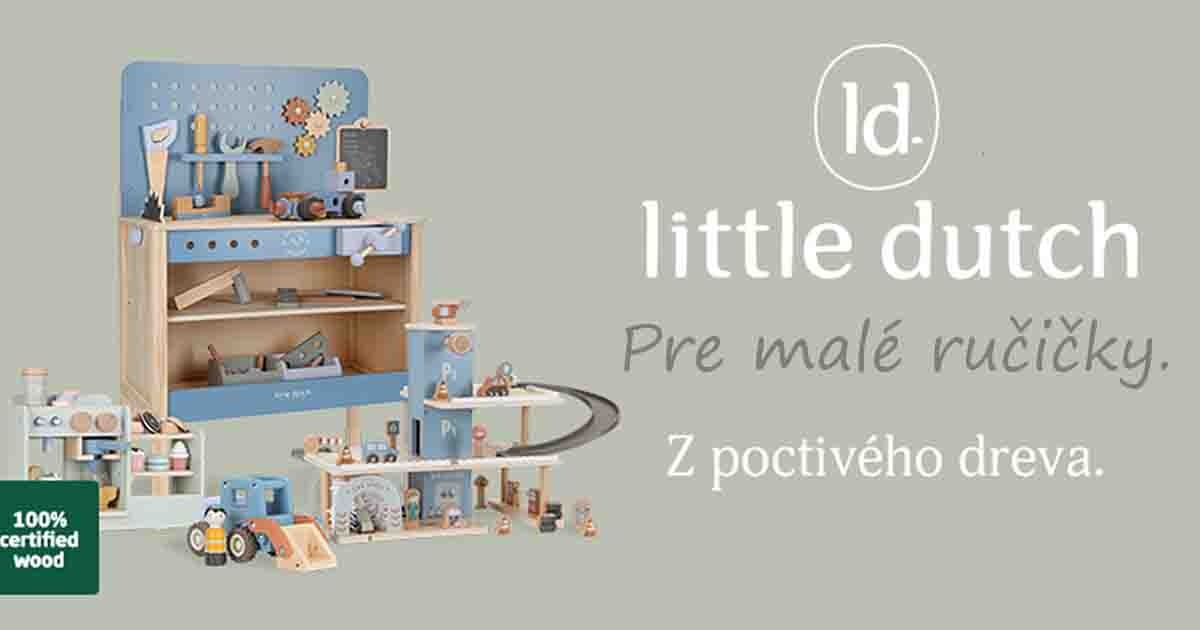 Drevené hračky Little Dutch pre deti – kvalitné a bezpečné hračky z certifikovaného dreva pre malé ručičky