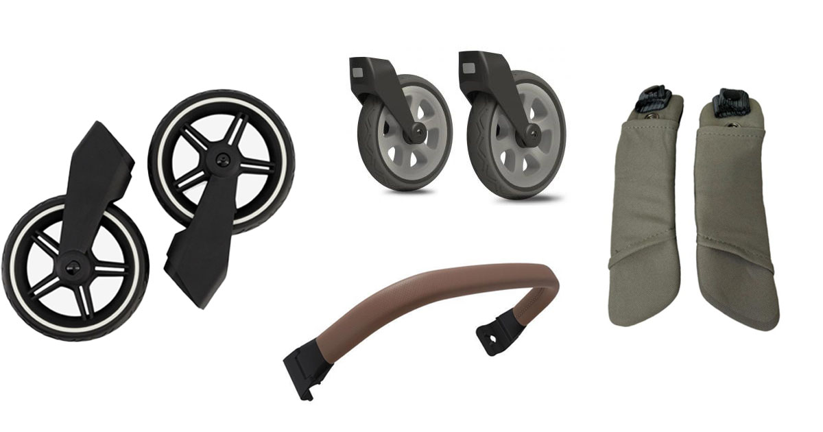 Joolz náhradné diely – kolesá, madlo a doplnky pre kočíky Joolz