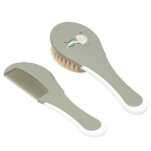 Hrebeň a kefa pre bábätká