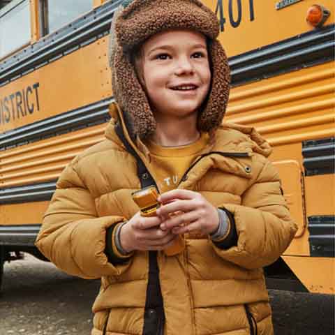 Mayoral detské oblečenie bunda čiapka zima teddy