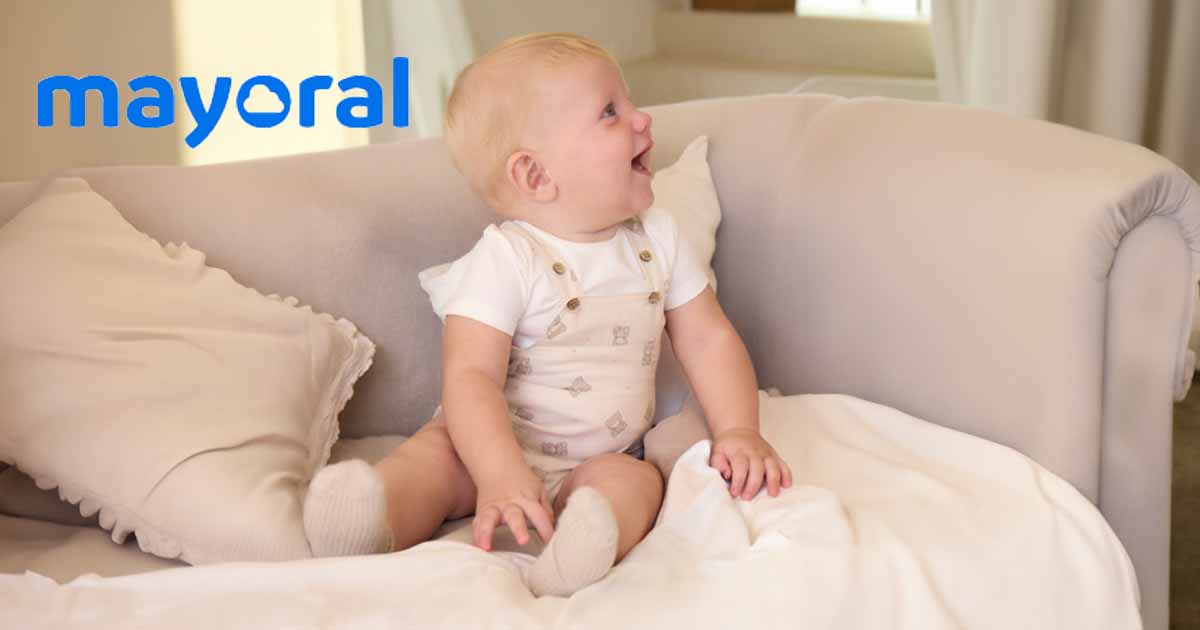 Štýlové detské oblečenie Mayoral pre chlapčeka od narodenia. Pohodlný letný outfit pre bábätko