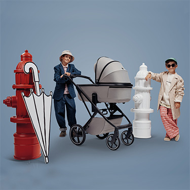 Detský kombinovaný kočík od narodenia Moon Ciao Novinka