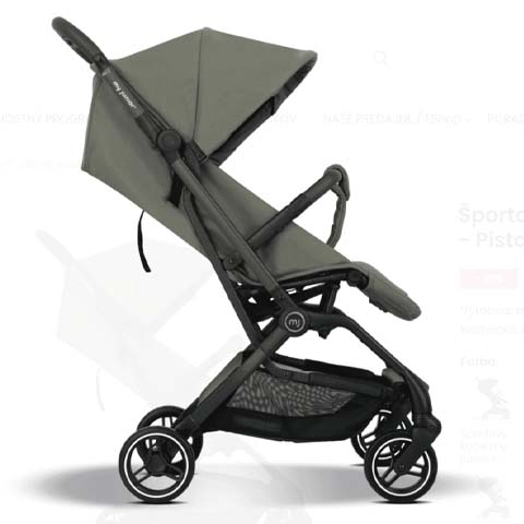 my junior PICO 3 športový ľahký kočár