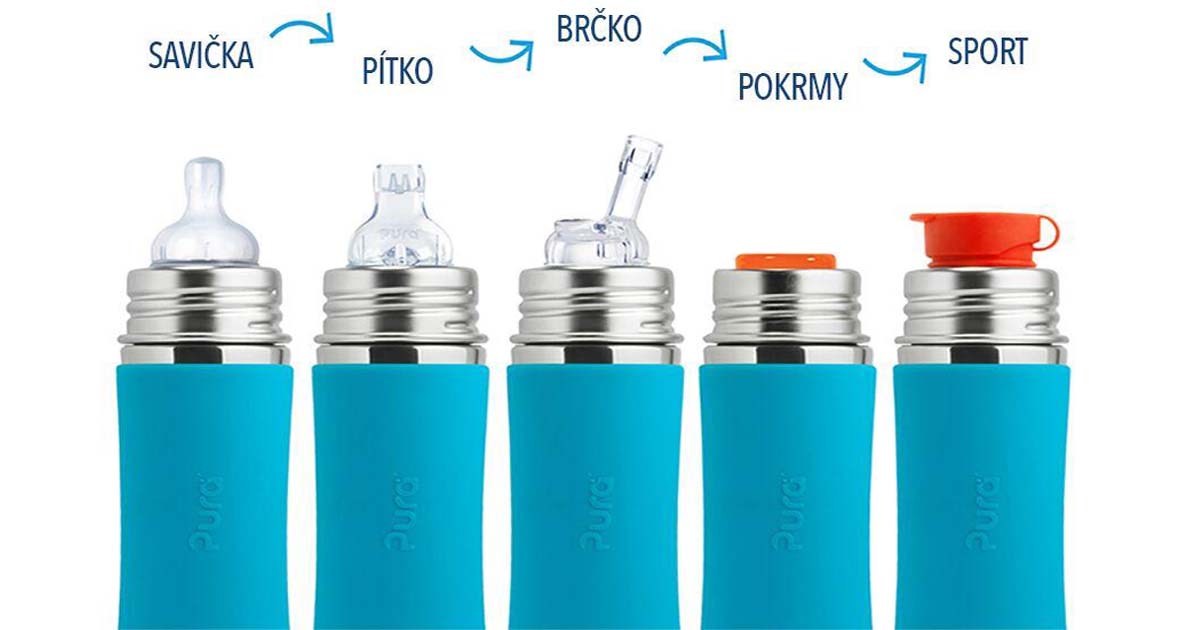 Nerezová kojenecká fľaša pre bábätká