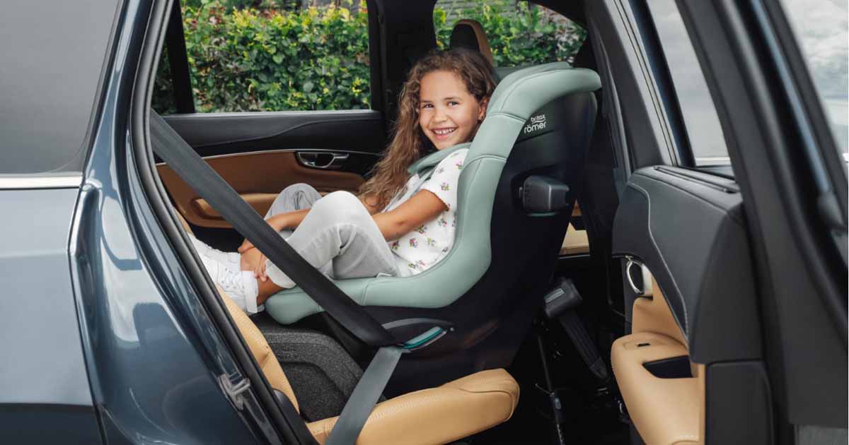 Otočná autosedačka pre deti