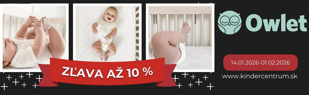 Inteligentná ponožka Owlet pre pokojný spánok pre rodičov a bábätiek