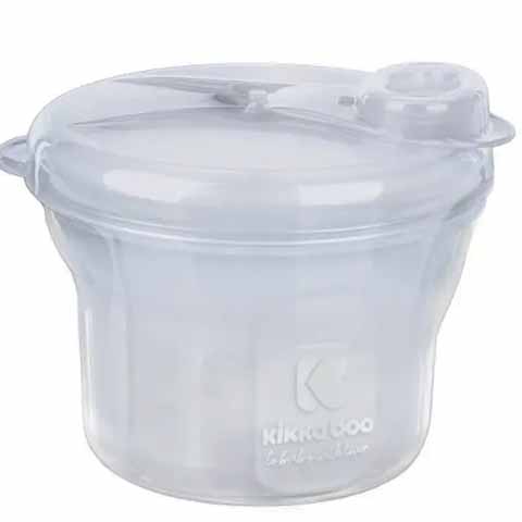 Dózy a poháriky na mlieko kaše pre bábätko