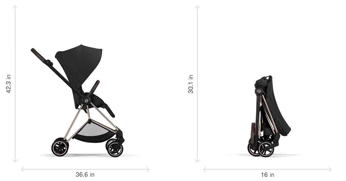 rozmery kočíka cybex mios 2026