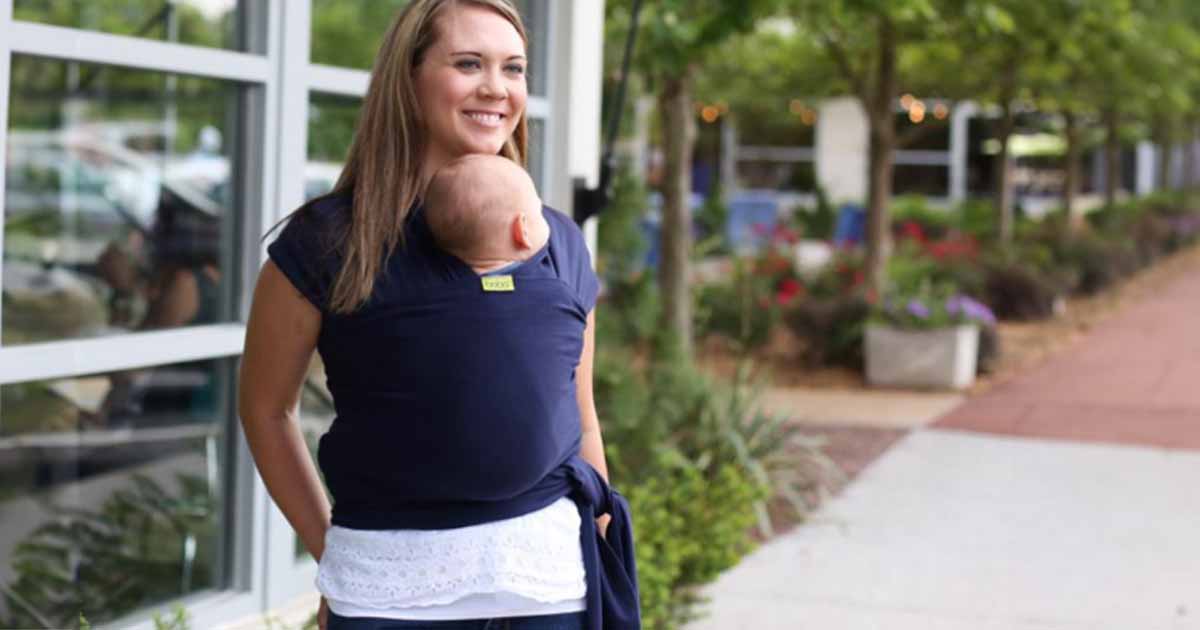 Šatka na nosenie deti pohodlná