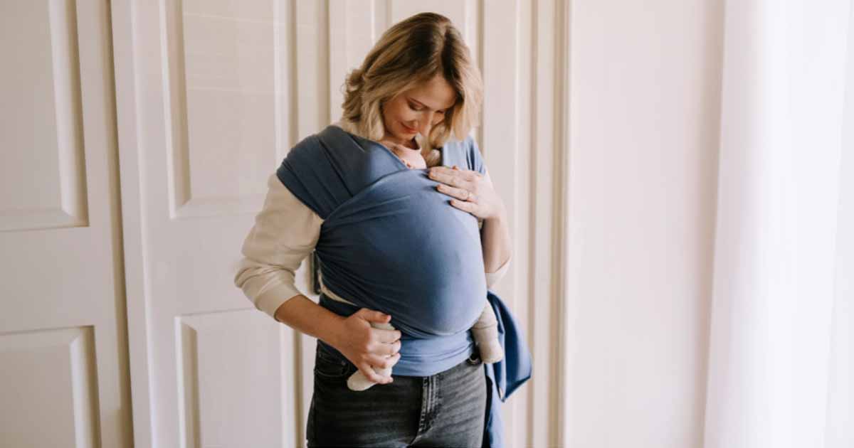 Šatka nosič detí od narodenia