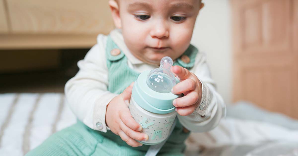 Sklenené kojenecké fľaše pre bábätká