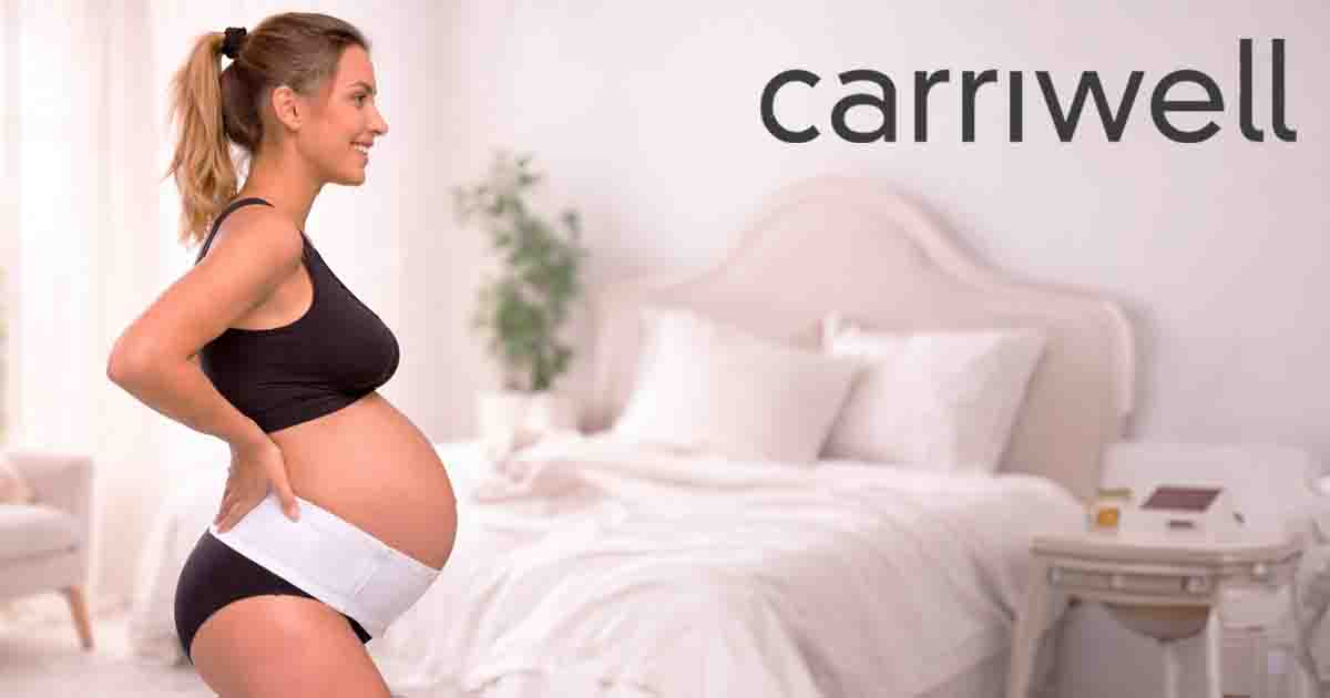 Tehotenský podporný pás Carriwell pre úľavu chrbta a podporu bruška počas tehotenstva