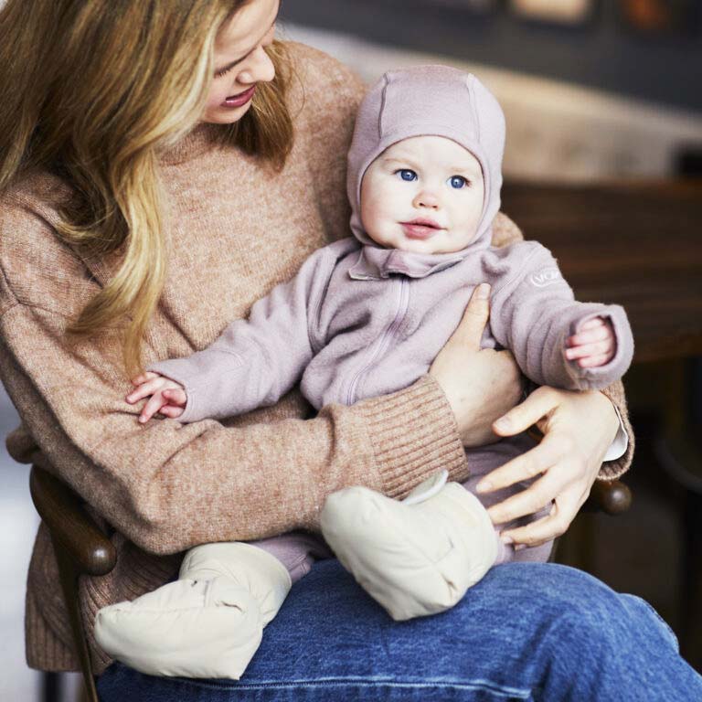 Voksi zateplené papučky pre bábätká