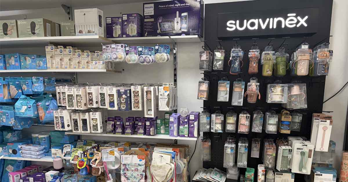 Výbava pre bábätko v predajni KinderCentrum Žilina