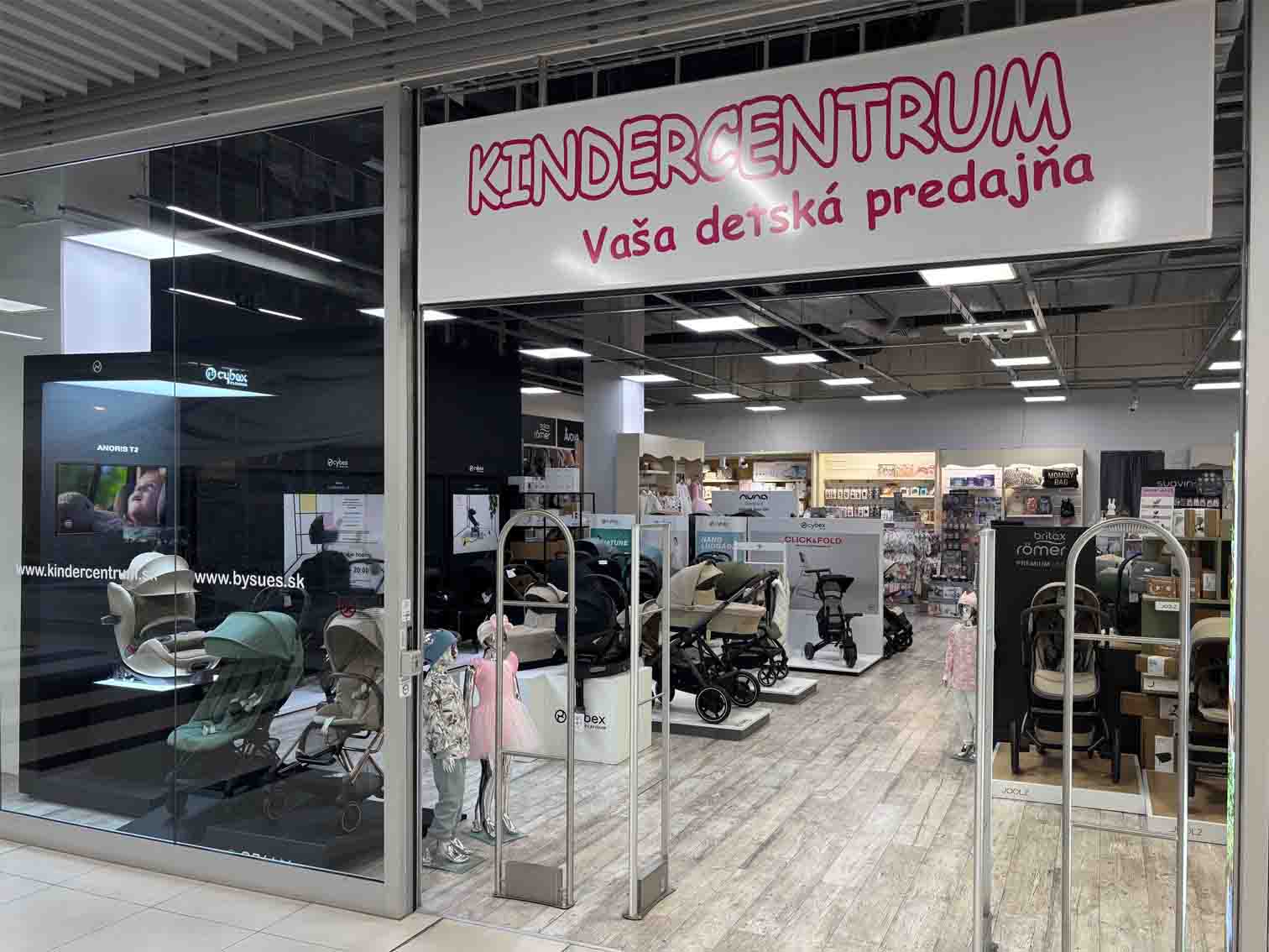 Detská predajňa KinderCentrum Žilina  všetko pre bábätká a deti