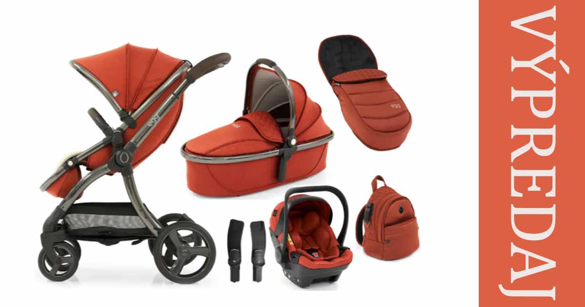 Výpredaj akcie kočíkov značky Egg všetky modely